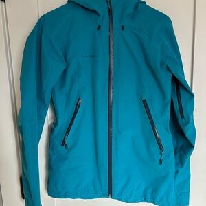 Mammut Ridge HS Hooded Jacket - Women's, Teal, size small